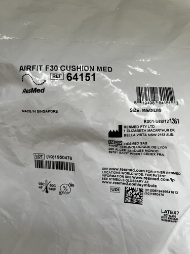 Replacement cushion for - for, airfit