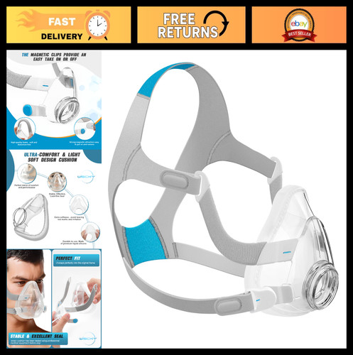 Full face mask headgear set - full,